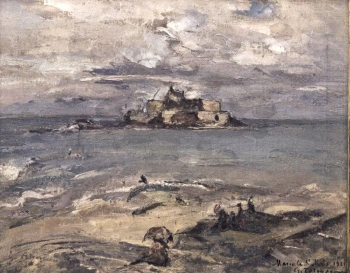 Marea la Saint-Malo, detail
