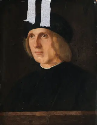 Head of a Gentleman, by Giovanni Bellini, unspecified