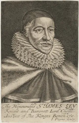 James Ley, First Earl of Marlborough, by John Payne, ink, 1627