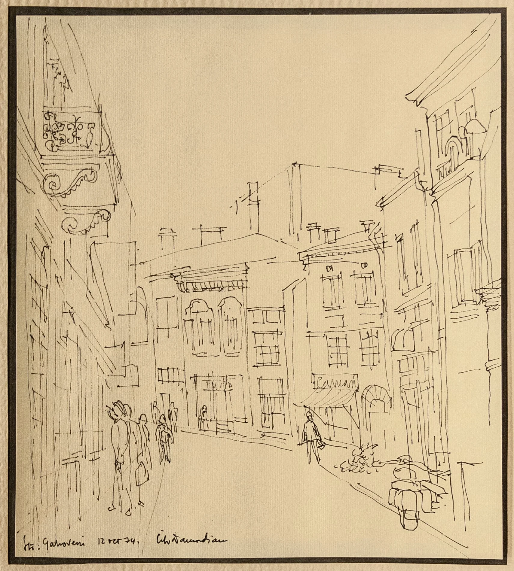 Strada Gabroveni, detail
