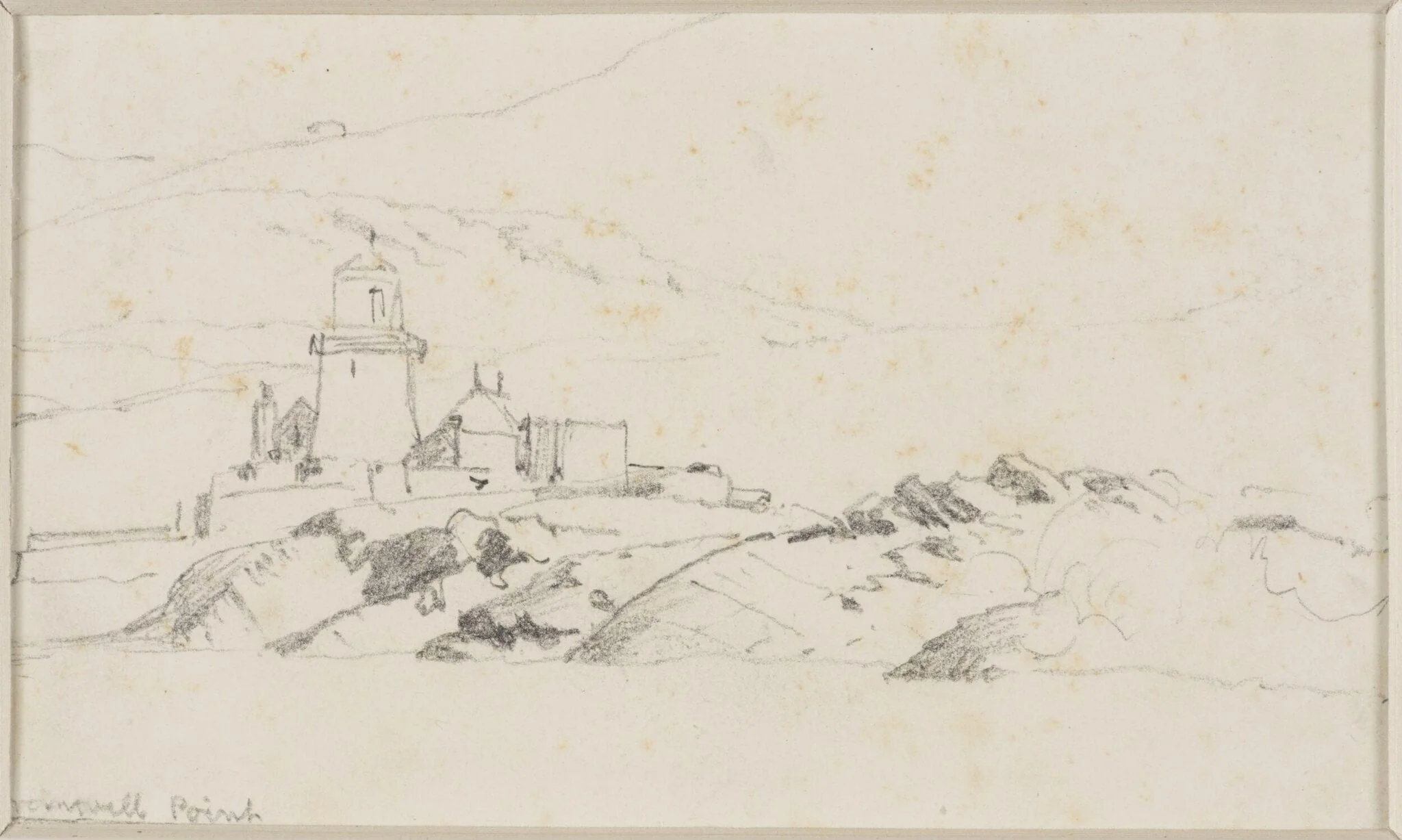 Cromwell Point, Valencia Island, detail