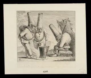 H Beard Print Collection, by F.C. Schmidt, 1751