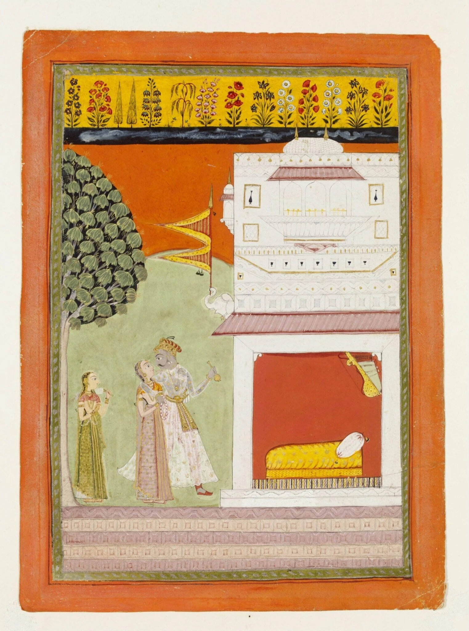 Malavi Ragini, detail