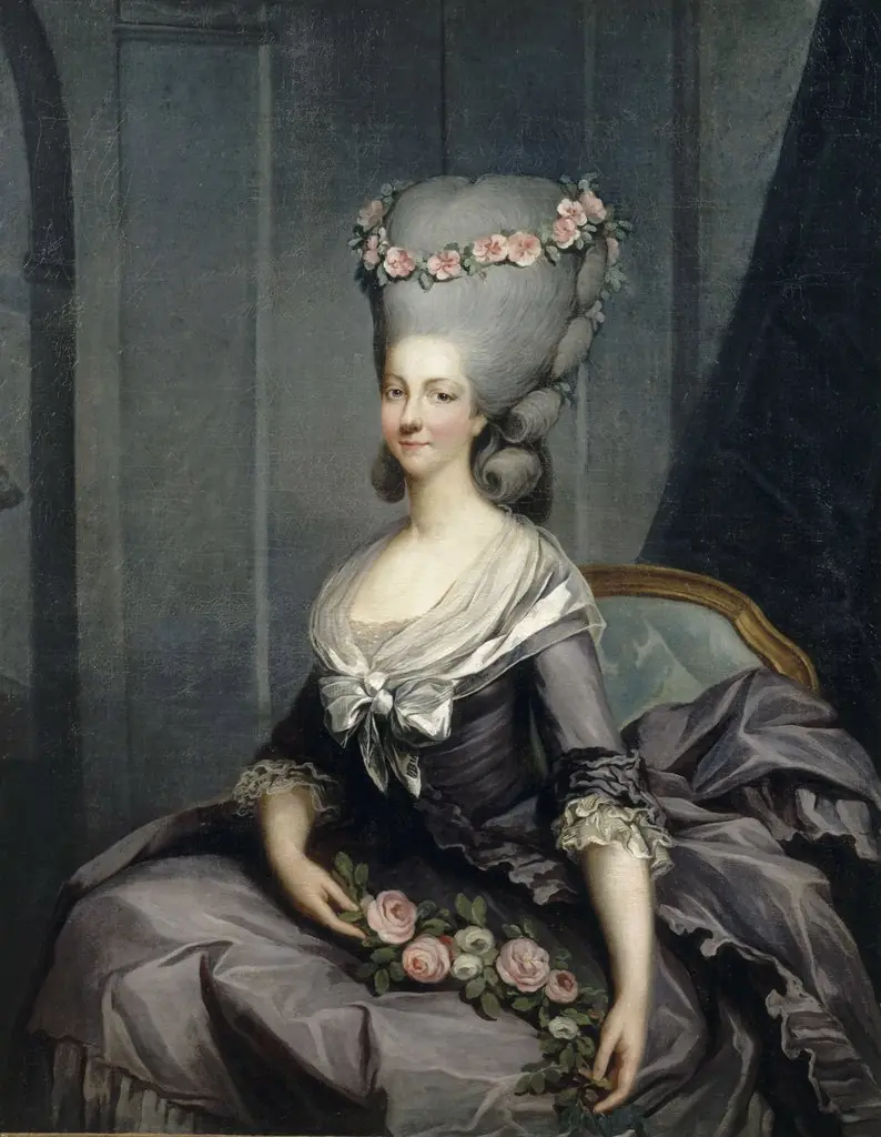 Portrait of the Princess of Lamballe, by Antoine-François Callet, oil, 1788