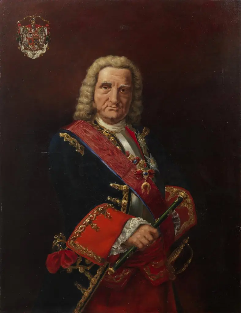 El marqués de la Mina (copia), by Pedro Capmany Sandiumenge, oil, 1890