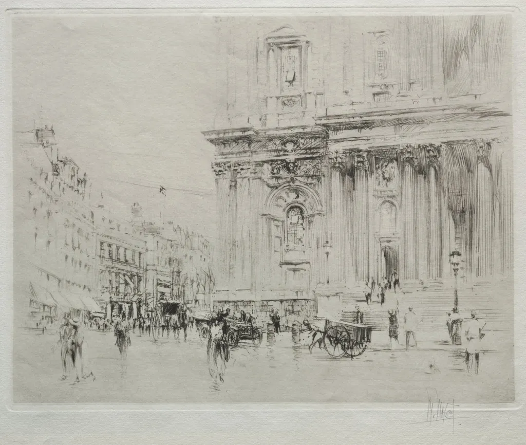 St. Paul's, London, by William Walcot, 1924