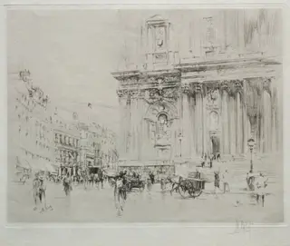 St. Paul's, London, by William Walcot, 1924