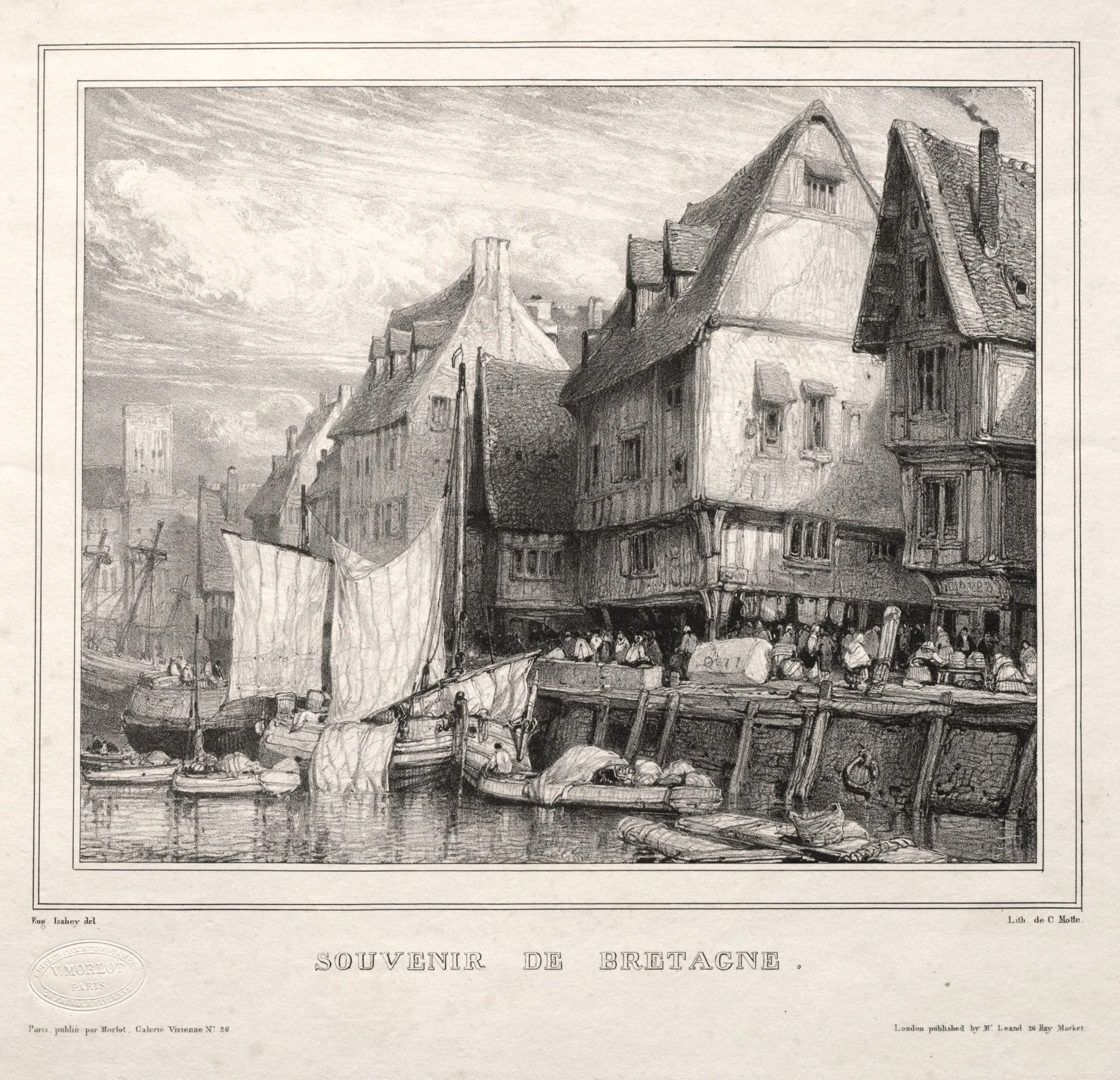 Souvenirs: Souvenir of Brittany, detail
