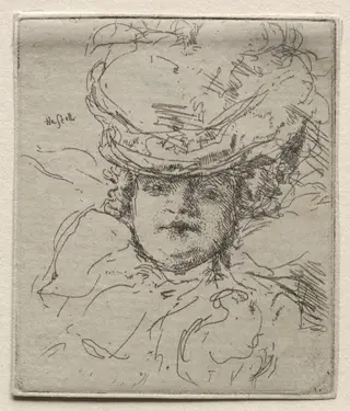 Paris:  Boul Miche, by Ernest Haskell, 1910
