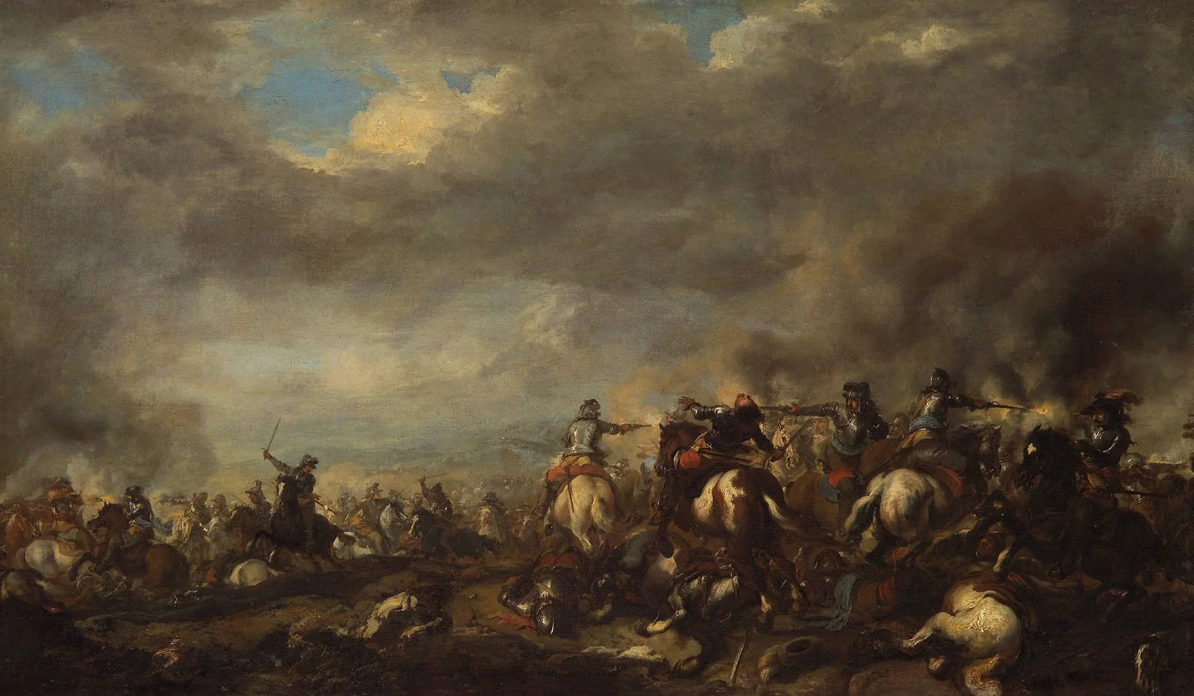 Reitertreffen, detail