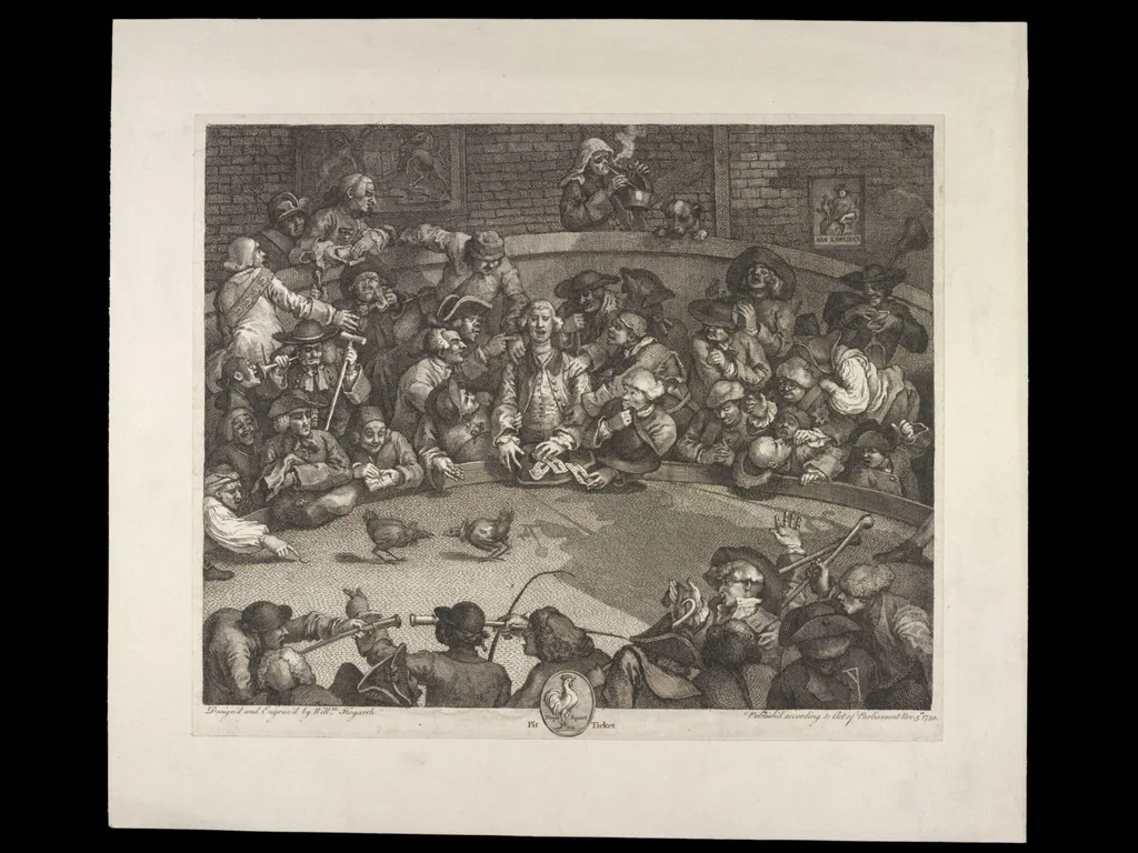 H Beard Print Collection, by William Hogarth, 5