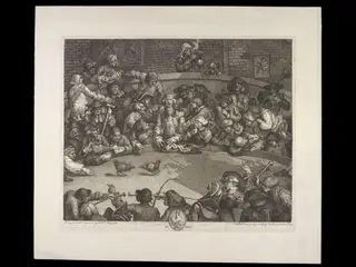 H Beard Print Collection, by William Hogarth, 5