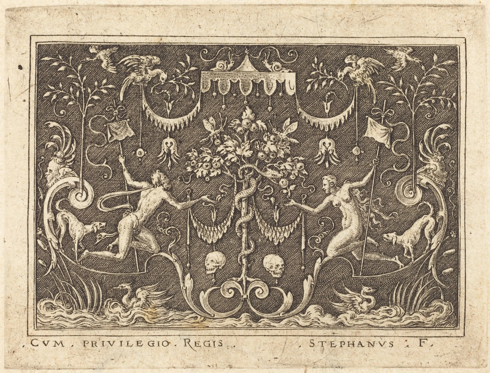 The Fall of Man, detail