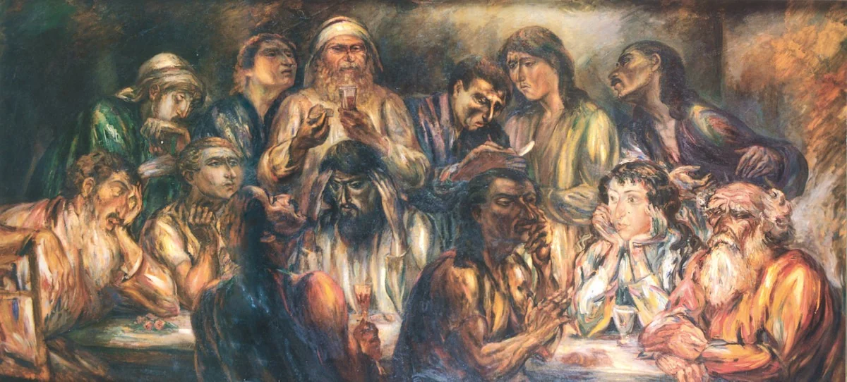Last Supper, detail