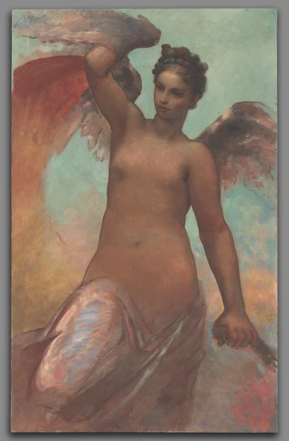 Winged Fortune, detail