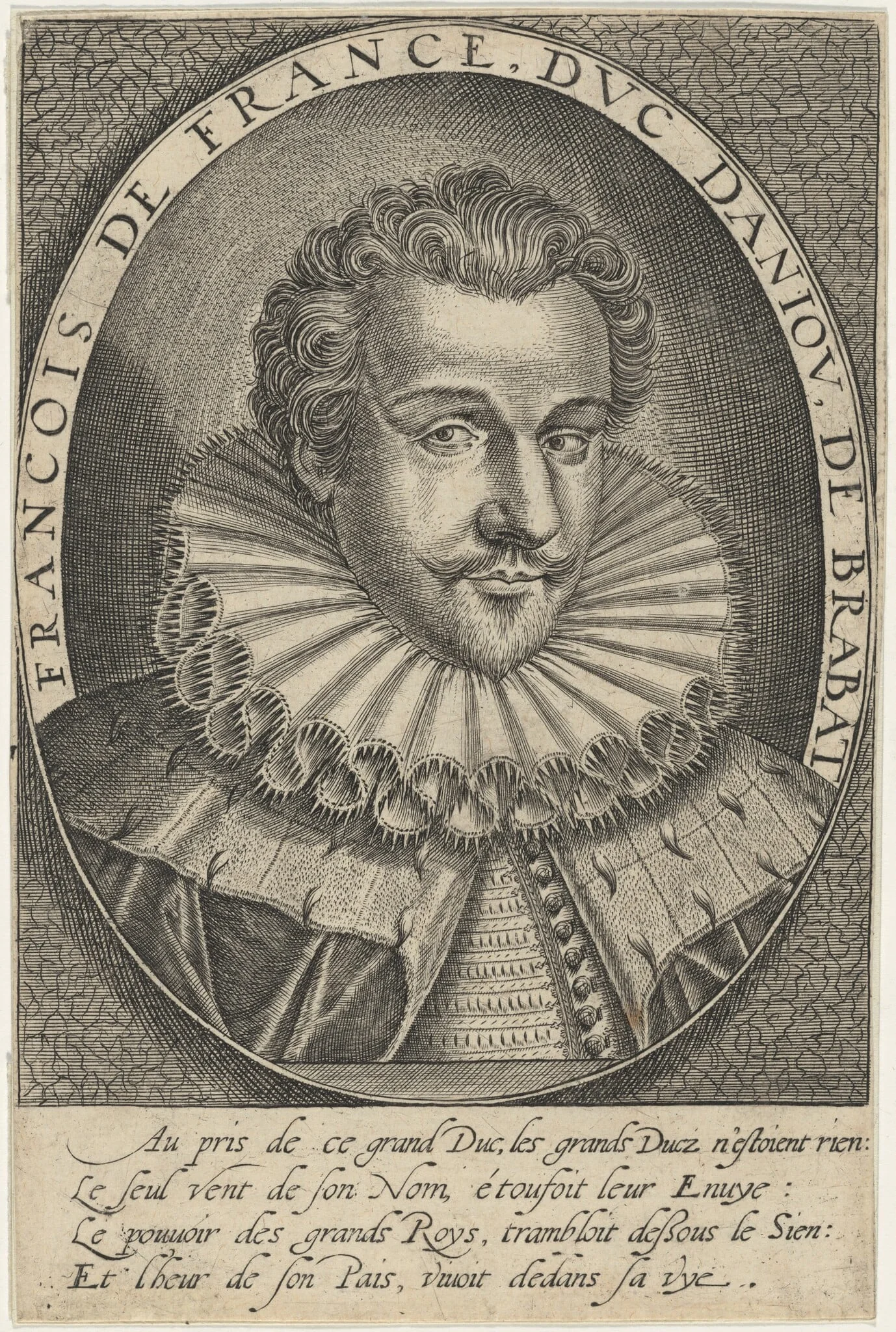 Francis, Duc d'Anjou, Son of Henri II, detail
