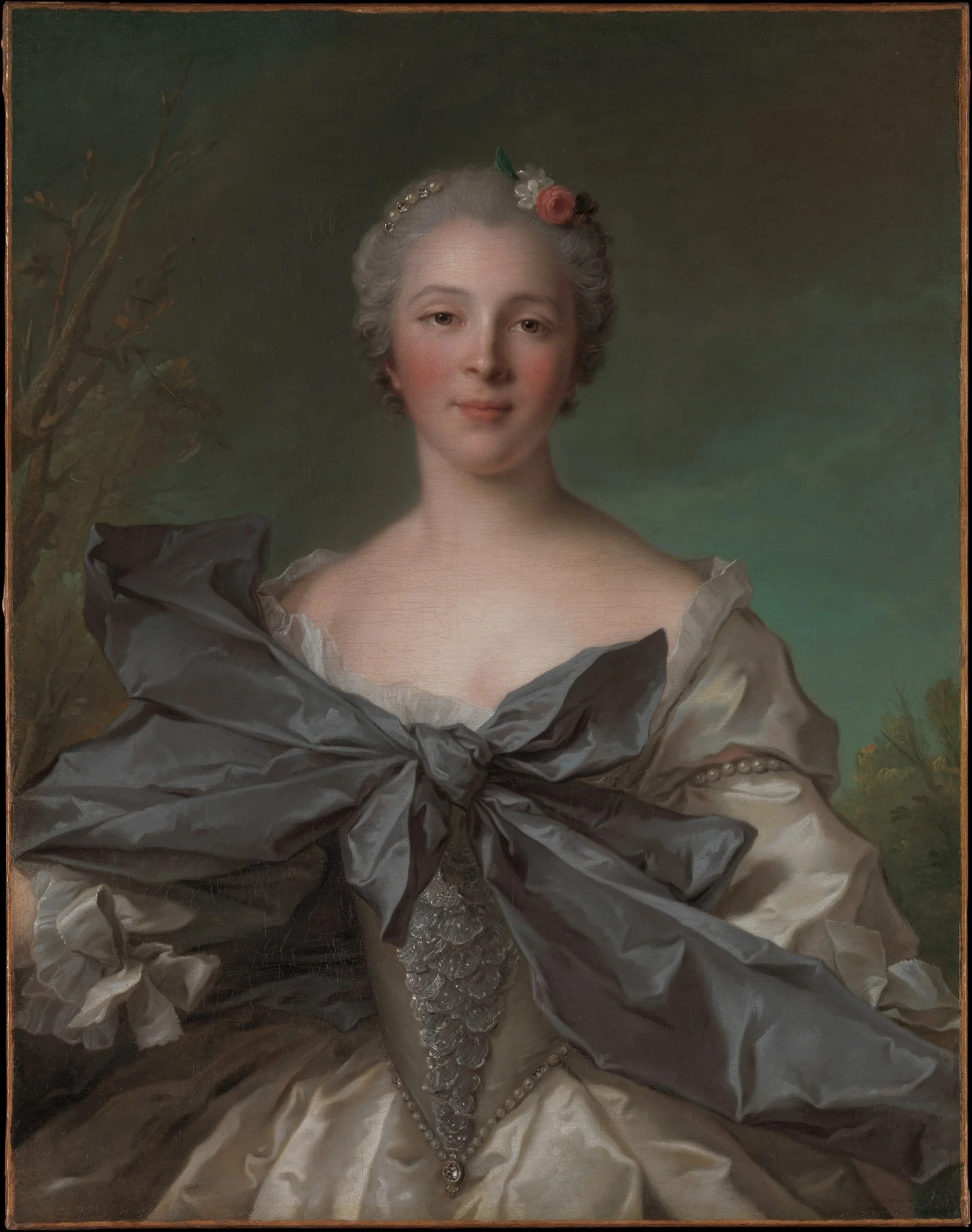 Marie Françoise de La Cropte de St. Abre, Marquise d'Argence, detail