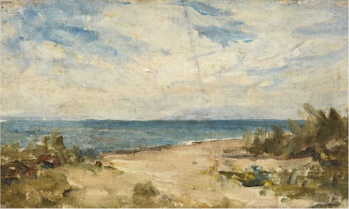 Seashore on a Sunny Day, detail