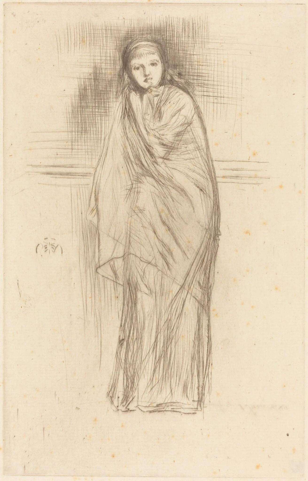 Draped Model, detail