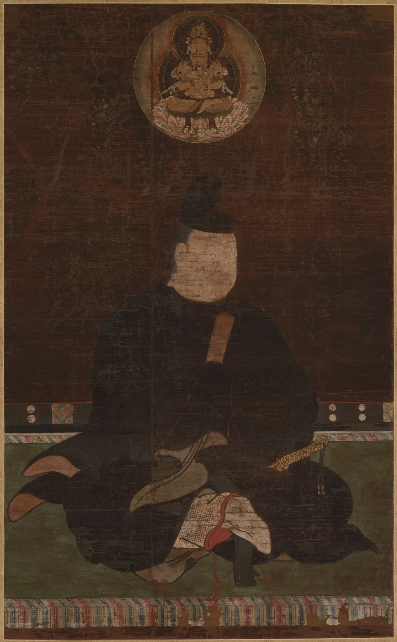 Fujiwara no Muchimaro, detail