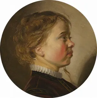 Young Boy in Profile, by Judith Leyster, oil, 1630