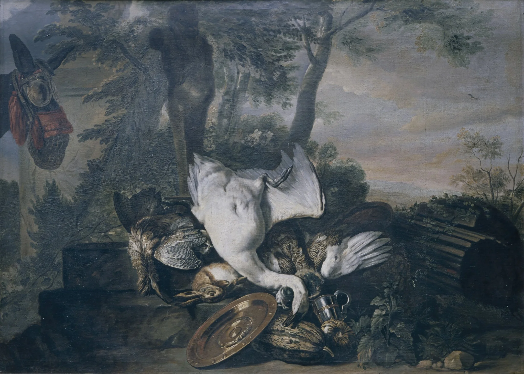 Still Life with Dead Swan, detail