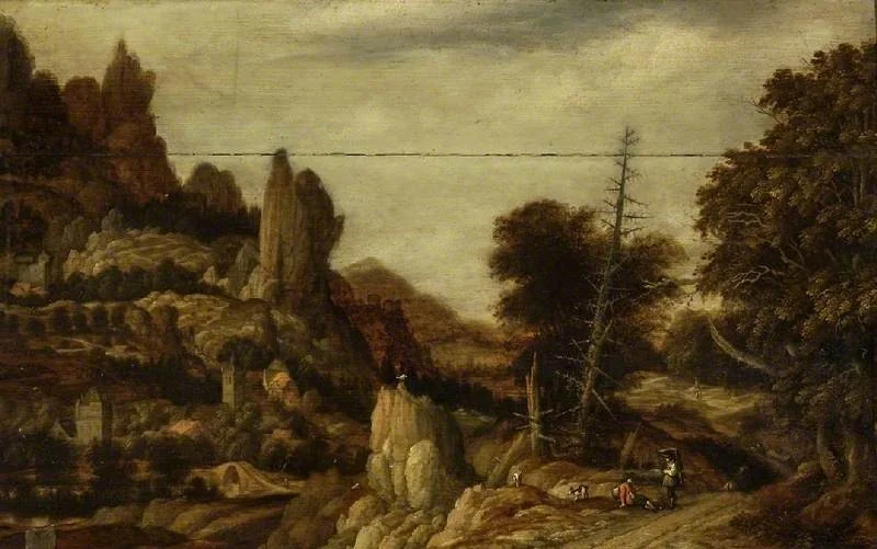 Rocky landscape, detail