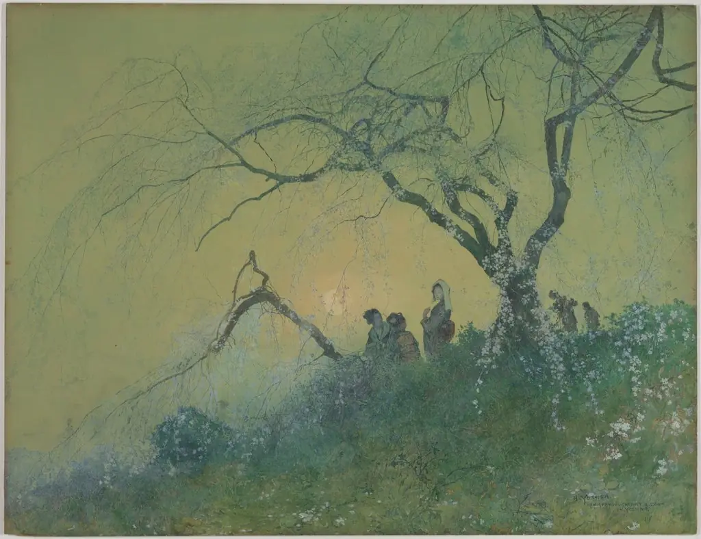 Memories of Japan, by Hiroshi Yoshida, unspecified, 1900