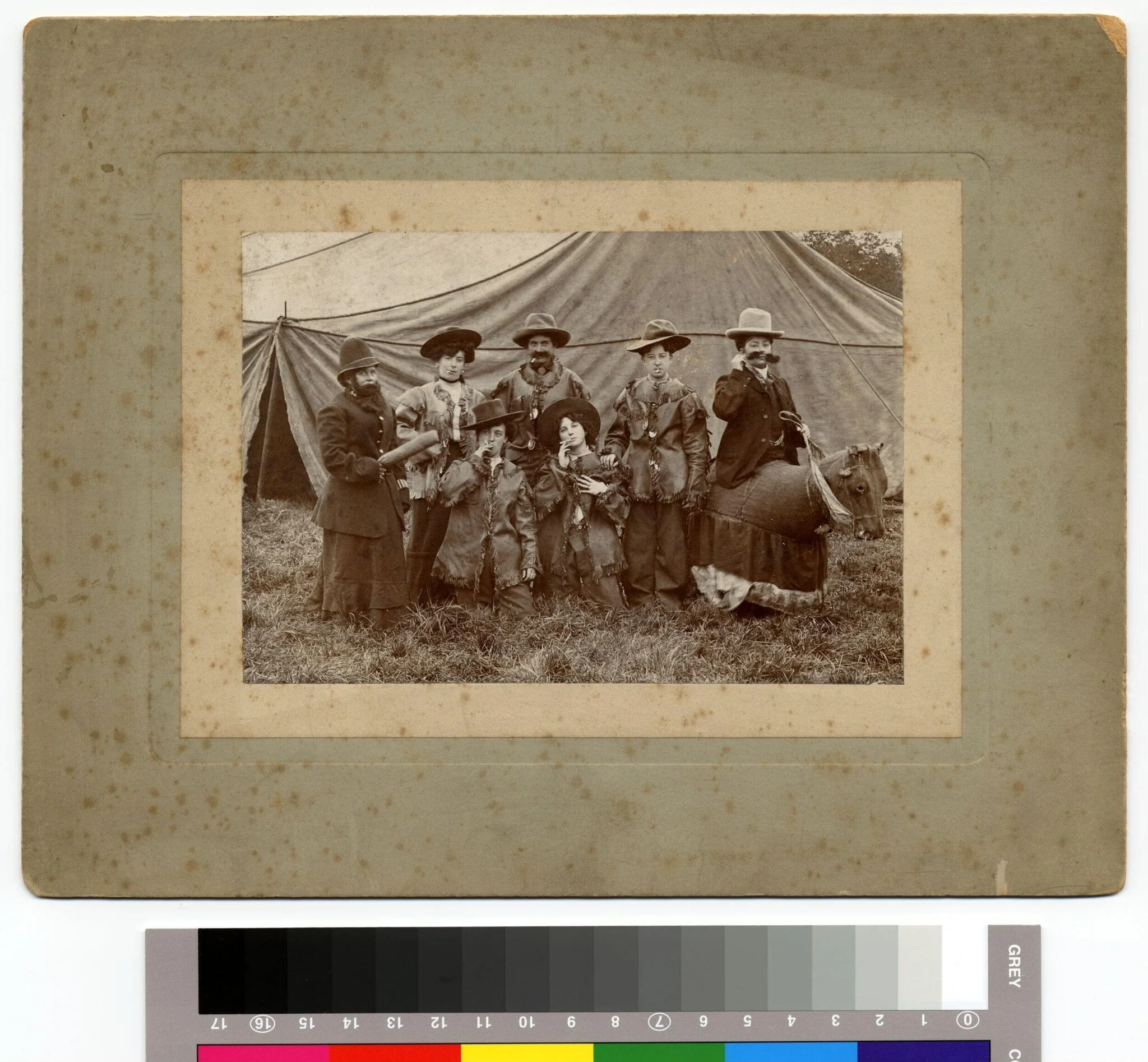 Sanger's Circus, detail