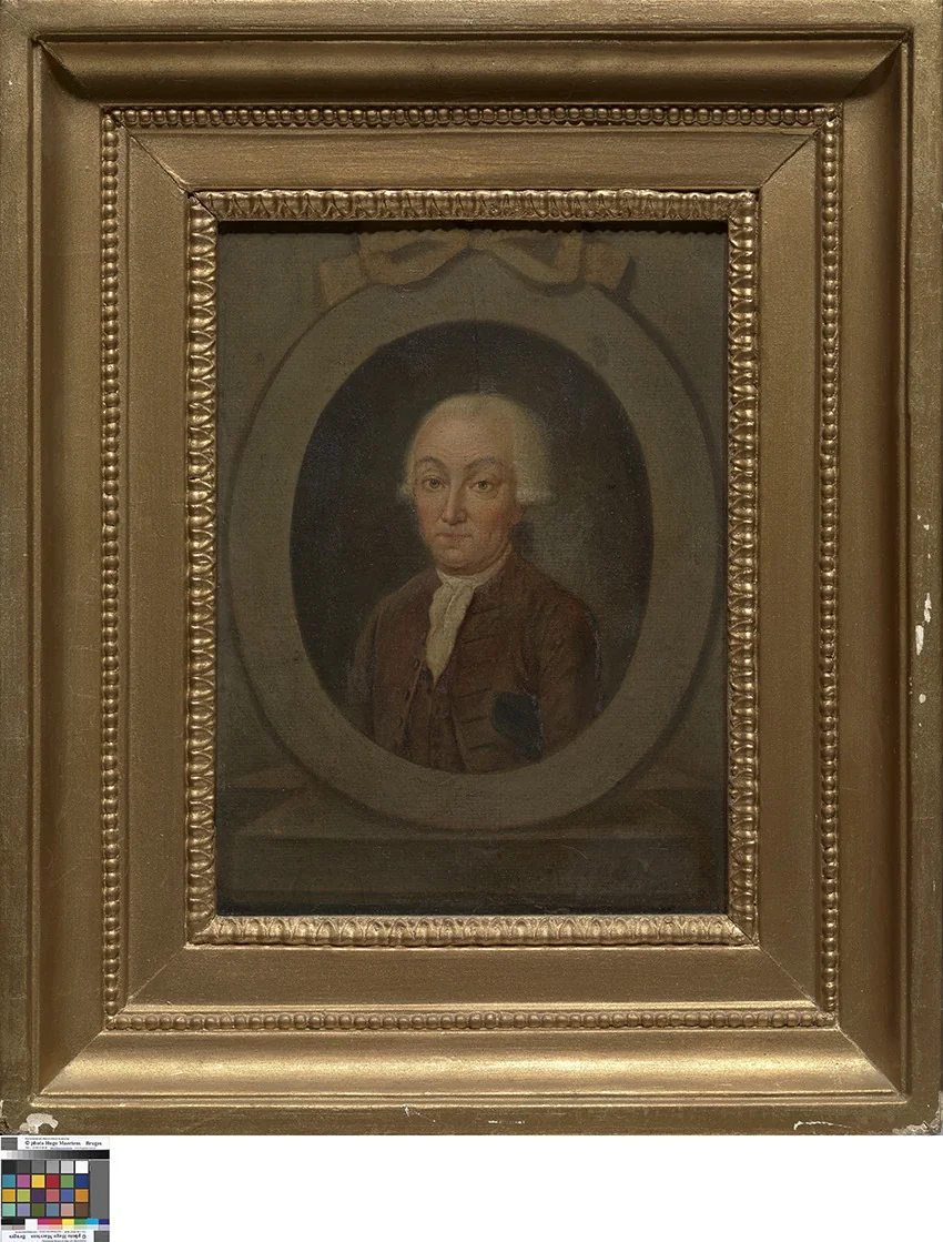 Portret van een man, detail