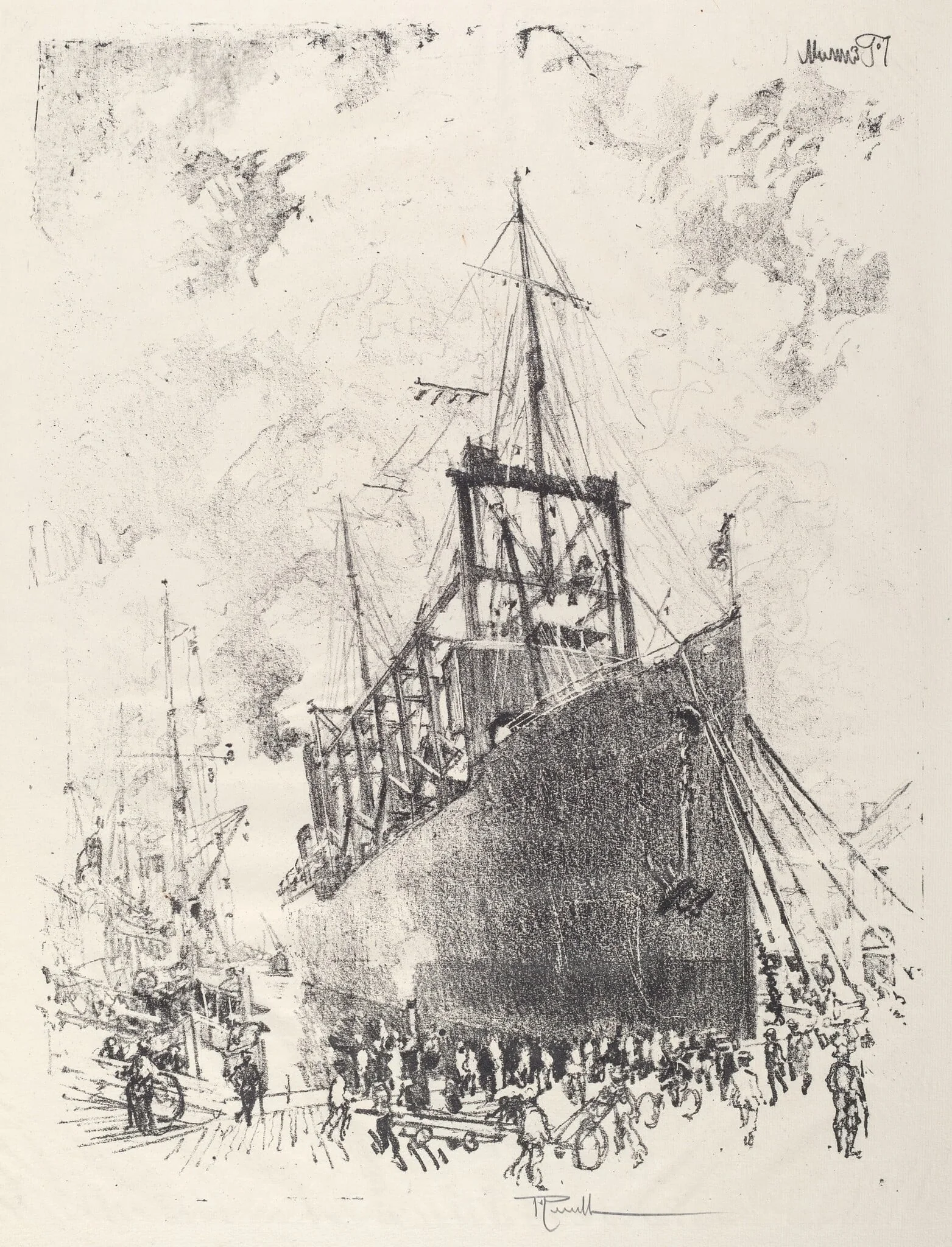 The Collier, detail