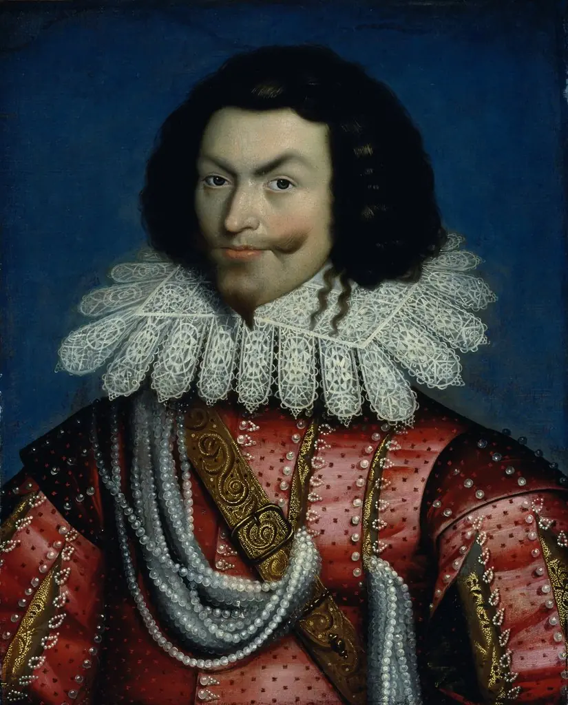 George Villiers, 1st Duke of Buckingham, by Paul van Somer I, unspecified, 1609