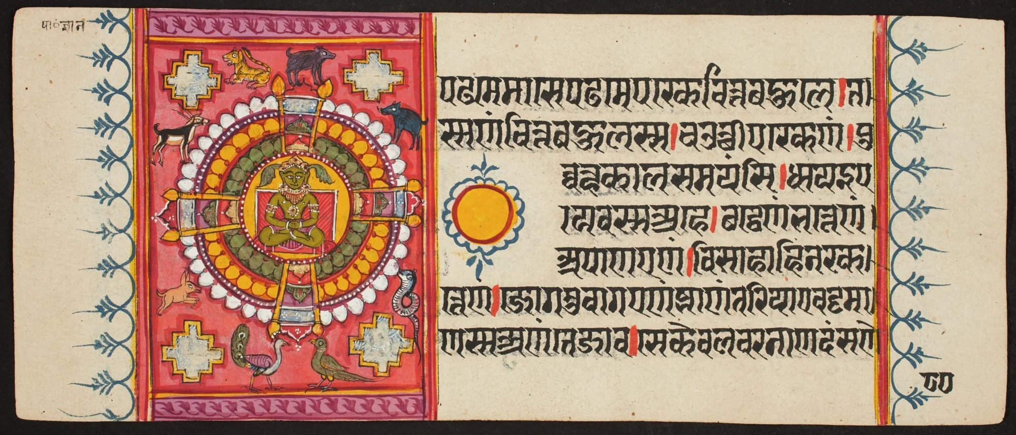 Kalpa Sutra, detail