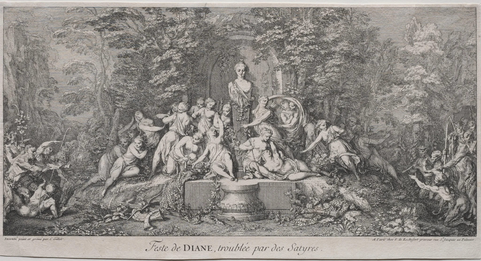 The Four Festivals, detail