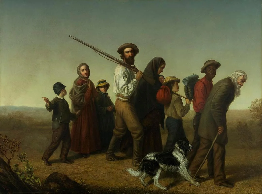 Union Refugees, detail