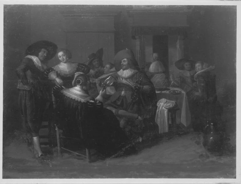 Konversationsstück, detail