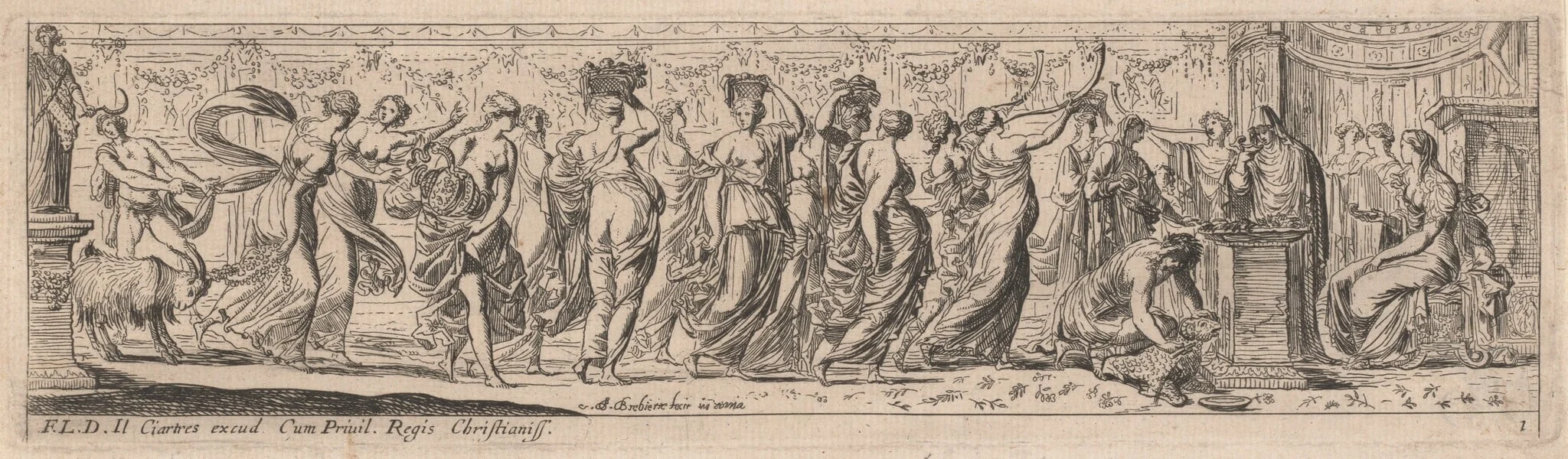 Sacrifice of a Ram, detail