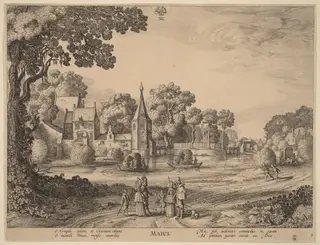 May, by Velde, Jan van de, II, ink, 1617