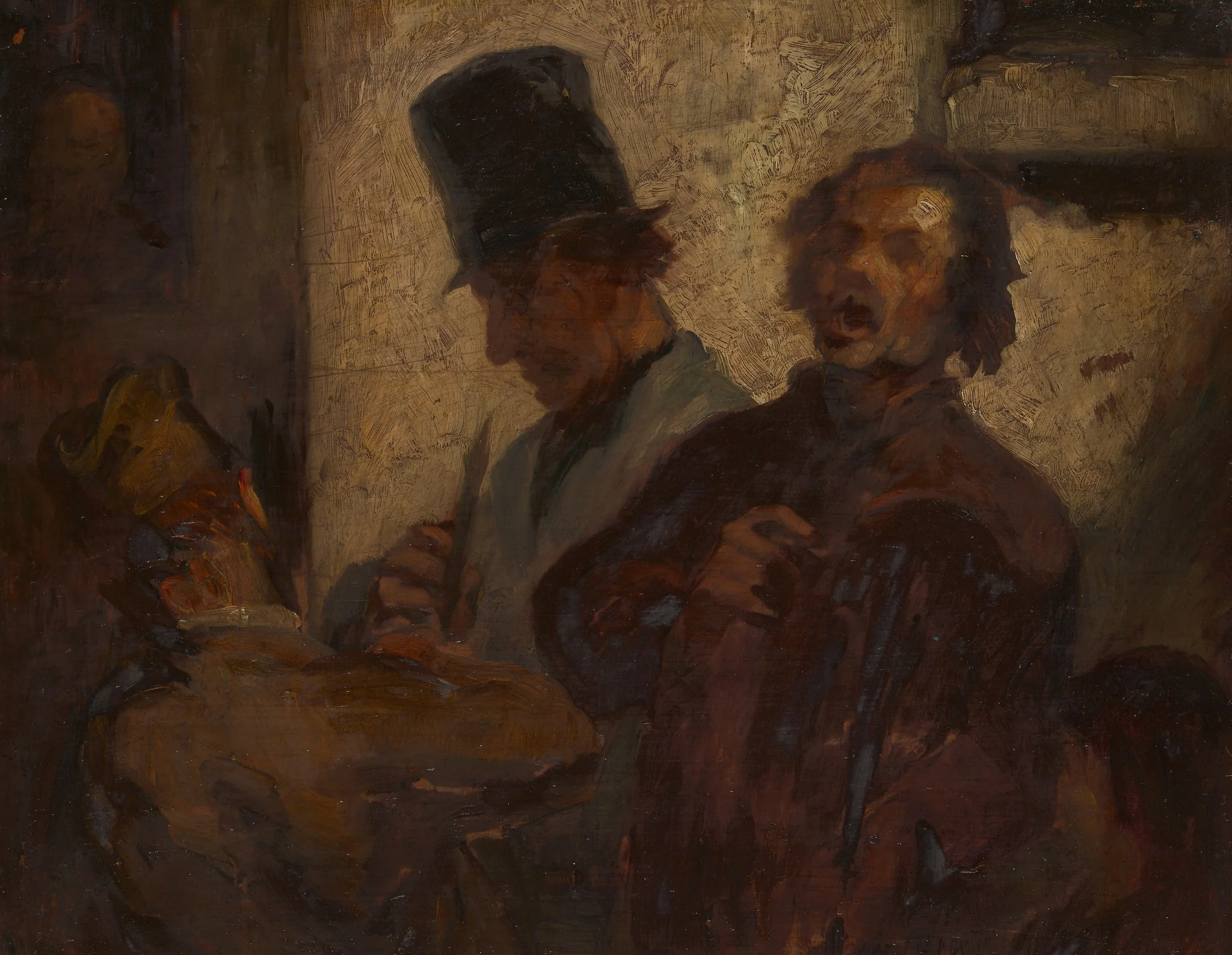Street Musicians, detail