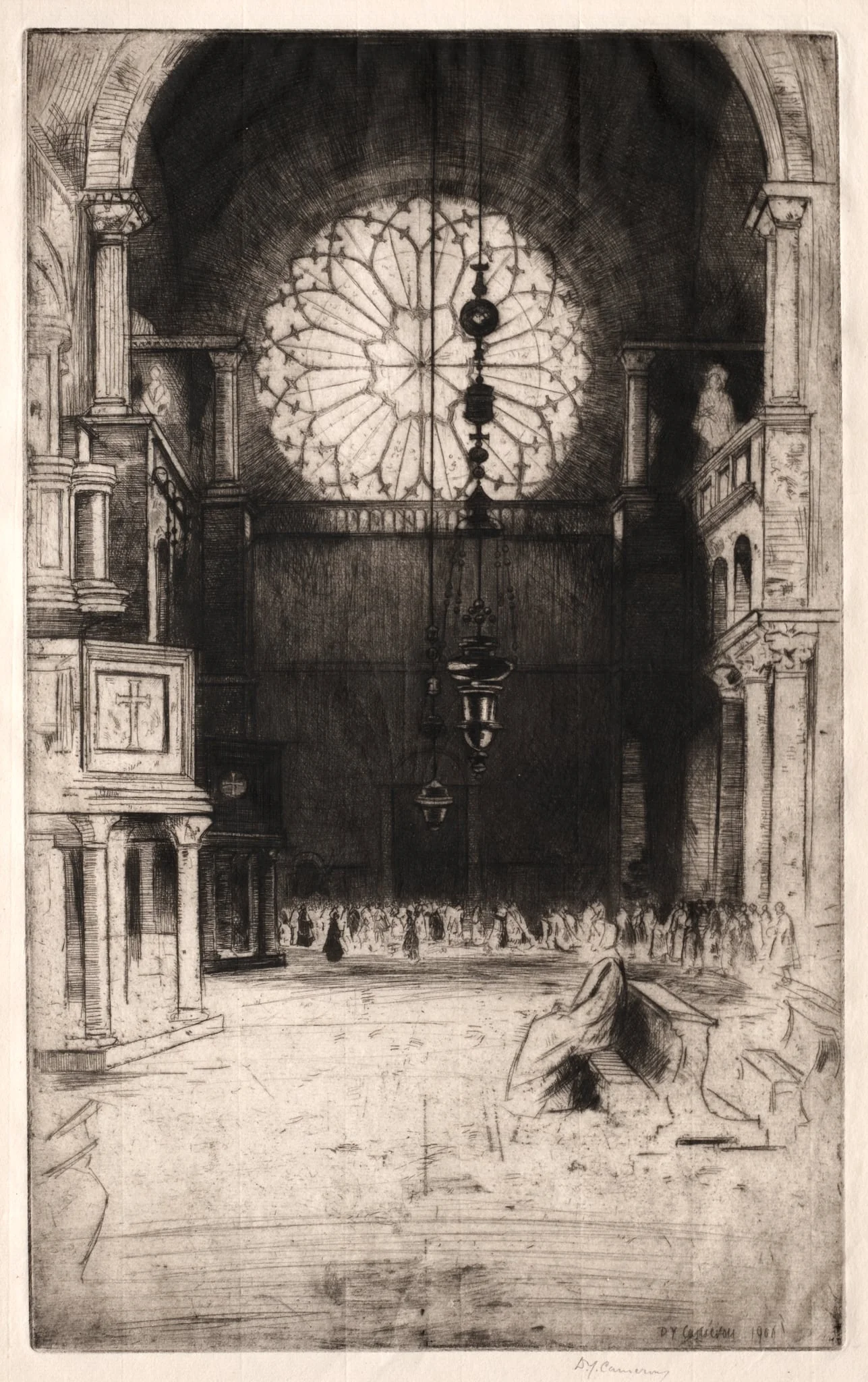 St. Mark's No. 2 (Venice) -- Interior, detail