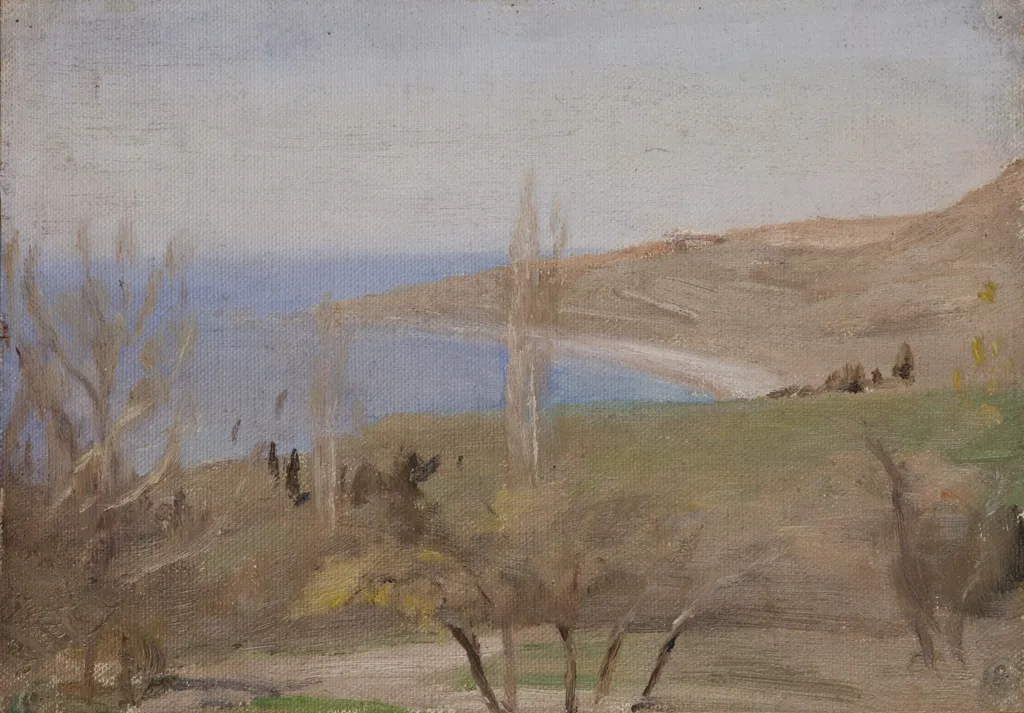 Yalta (Spring – Poplars), by Jan Ciągliński, unspecified, 1906