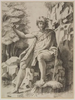 Untitled, by Parmigianino, 1500