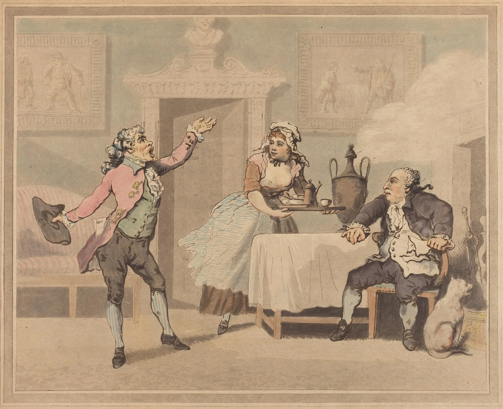 Manager and Spouter, detail