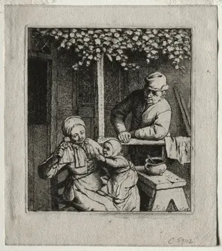 The Doll, by Adriaen van Ostade, 1678