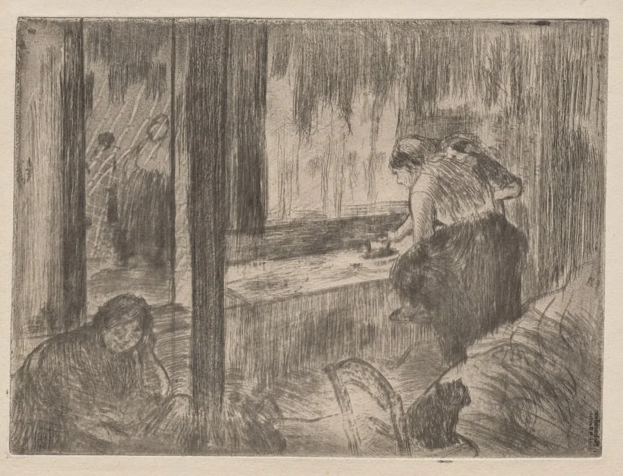 The Laundresses, detail