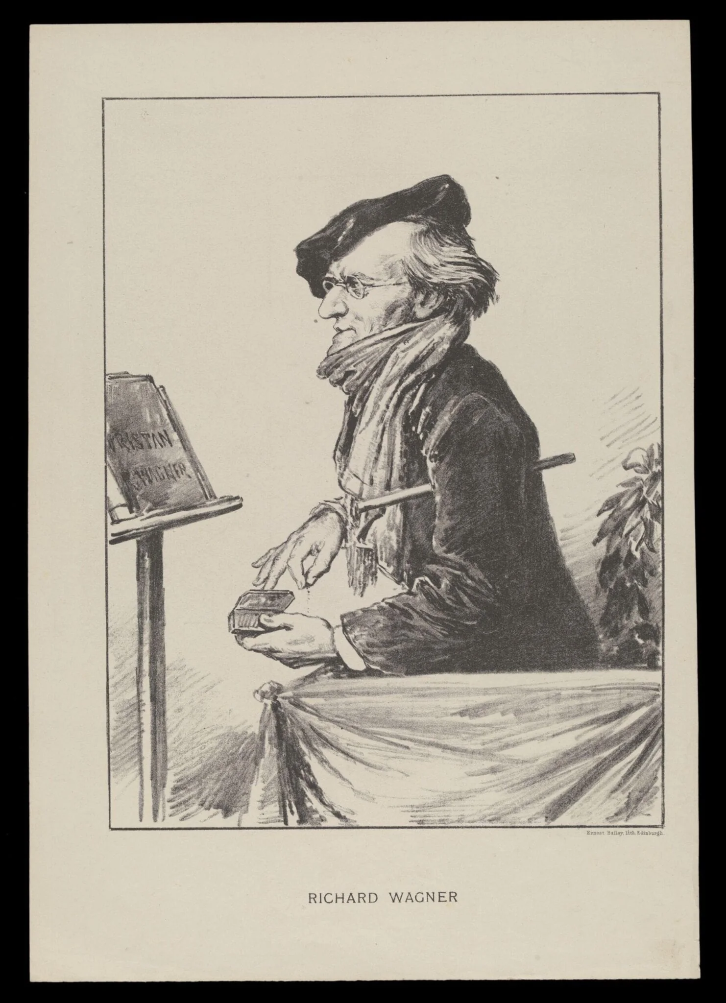 H Beard Print Collection, detail