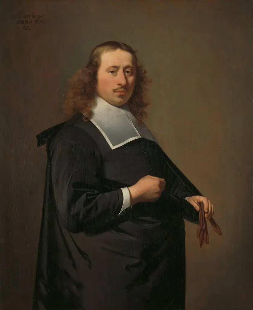 Willem Jacobsz Baert (1636-84). Mayor of Alkmaar and Amsterdam, by Caesar van Everdingen, oil, 1671