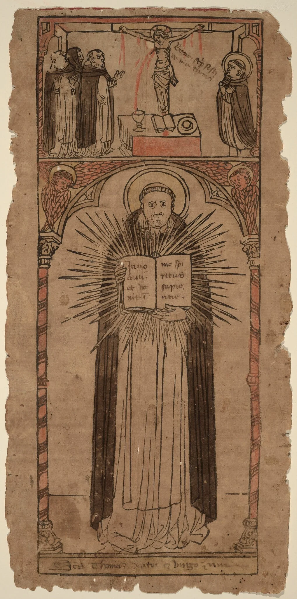 Saint Thomas Aquinas, detail
