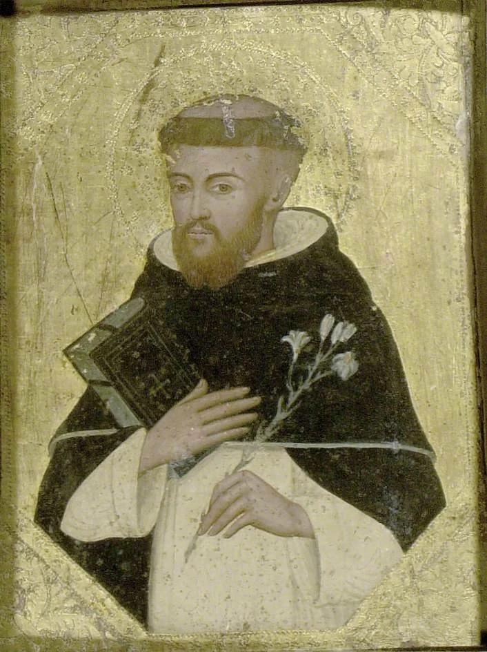 St Dominic, detail