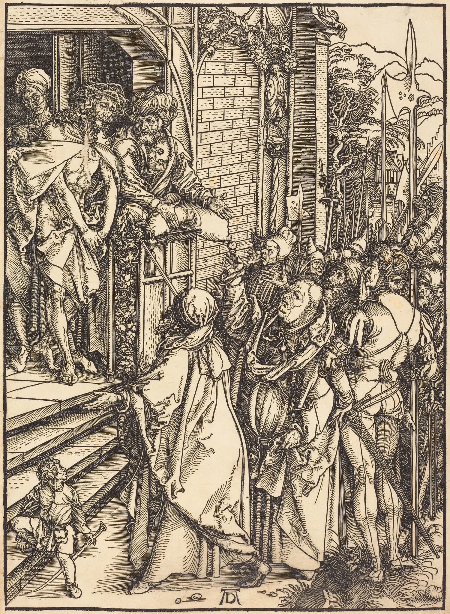 Ecce Homo, detail